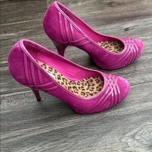 Steve Madden Fuchsia High Heels